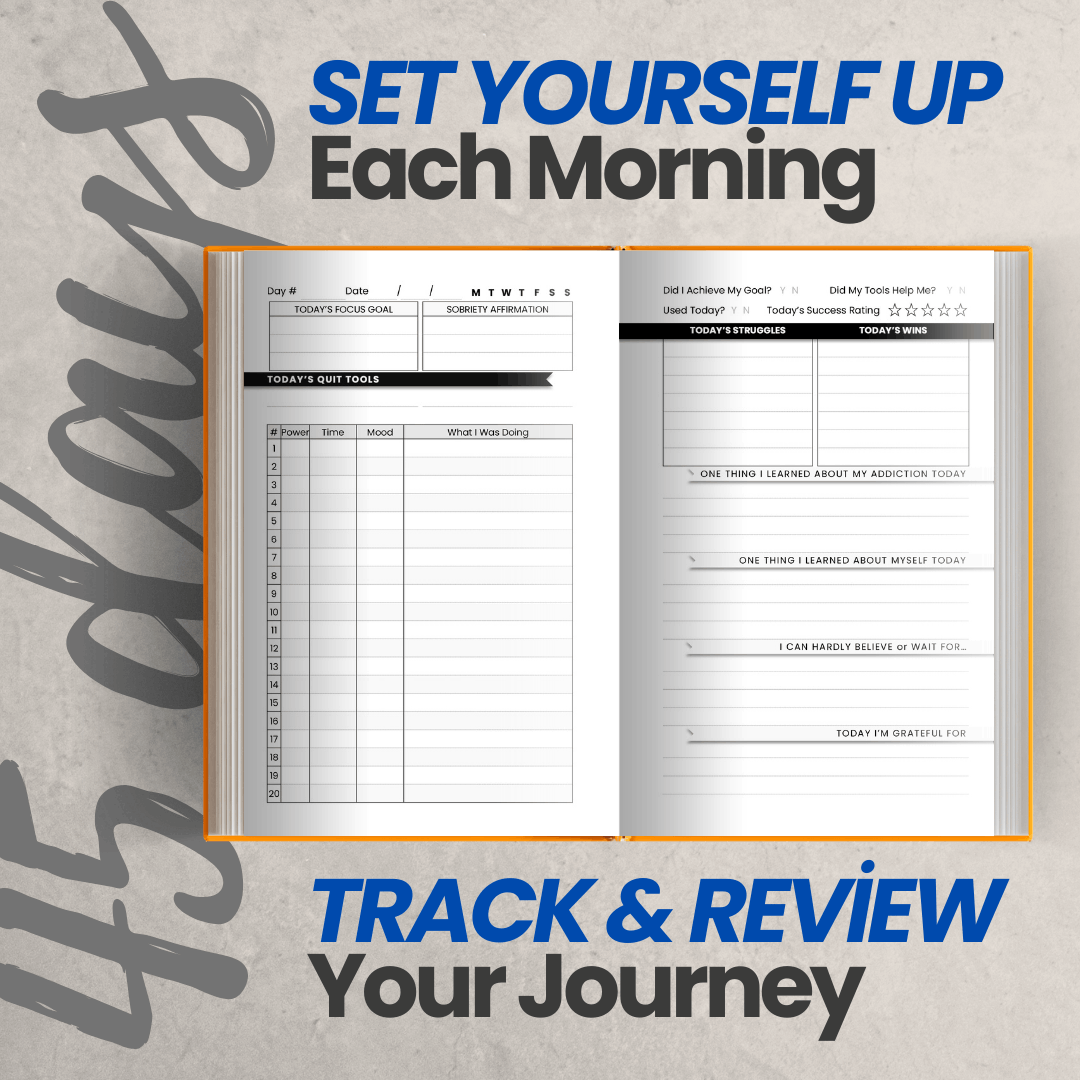 Quit Smoking Journal & Tracker: The Quit Challenge: 45 Days To Change My Life. Kick The Nicotine Habit For Good!