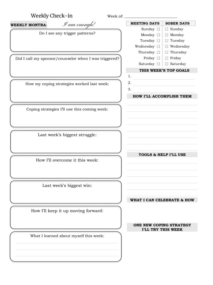 AA The weekly review