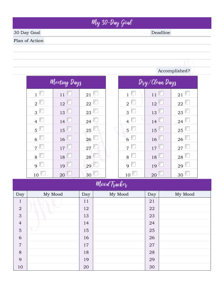 FREE MEETING PLANNER & TRACKER PDF DOWNLOAD