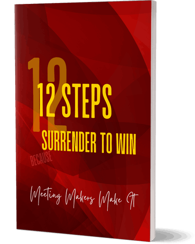 90 Meetings In 90 Days Guided AA Meeting Journal & Tracker: Surrender To Win because Meeting Makers Make It! 