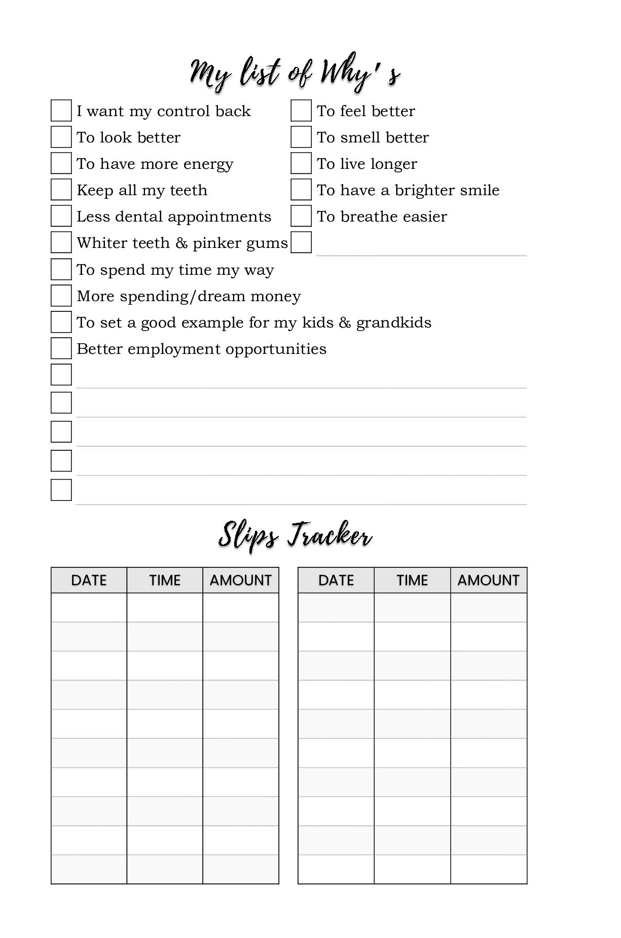 Quit Smoking Journal & Tracker: The Quit Challenge: 45 Days To Change My Life. Kick The Nicotine Habit For Good!
